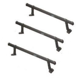 3 barres de toit acier 128cm pour Ford Connect