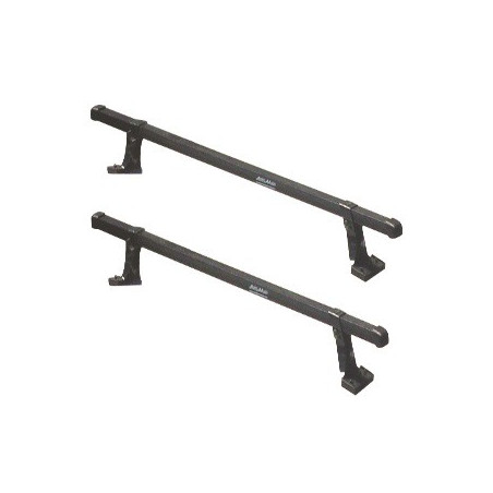 2 barres de toit acier 116cm pour Peugeot 205 Fourgonnette