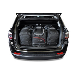 Sacs de rangement de coffre Jeep Compass (II/MP/522) de 2017 à 2025