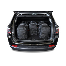 Sacs de rangement de coffre Jeep Compass (II/MP/522) de 2017 à 2025