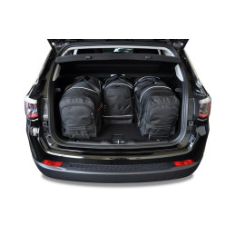 Sacs de rangement de coffre Jeep Compass PHEV (II/MP/522) de 2017 à 2025