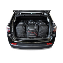 Sacs de rangement de coffre Jeep Compass PHEV (II/MP/522) de 2017 à 2025