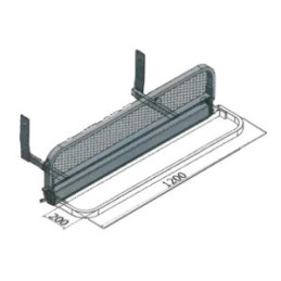 Marchepied arrière relevable Ford Transit 2T L4H3 Marchepied arrière relevable Ford Transit 2T L4H3