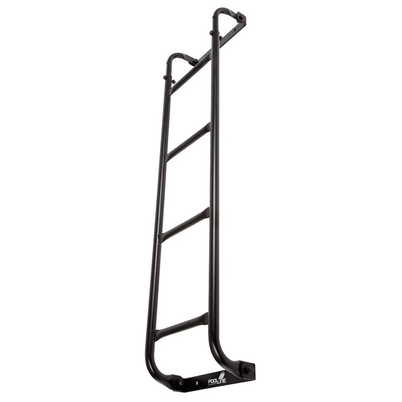 Cruzber Échelle Fixe Sur Porte AR 180cm - Accès Facile Au Toit Des Véhicules Utilitaires - Installation Simple