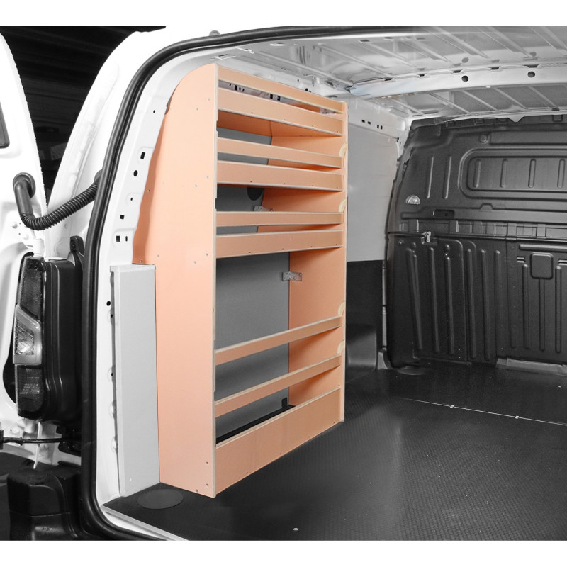 Casier bois sans bacs Ar Gauche Citroën Berlingo 3 L1H1 à partir de Juillet 2018 (L:66 x P:22 x H:109)