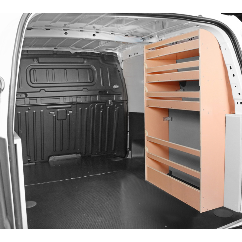 Casier bois sans bacs Ar Droit Opel Combo L1 à partir de Juillet 2018 (L:66 x P:22 x H:109)
