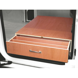 Double plancher partie avant Fiat Doblo L2 à partir de Juin 2022 (L:34 x P:119 x H:20)
