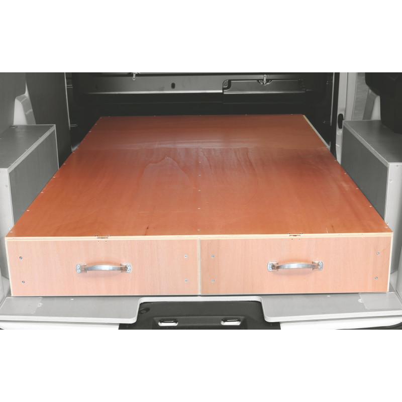 Double plancher intégral Fiat Doblo L2 à partir de Juin 2022 (L:119 x P:169 x H:20)