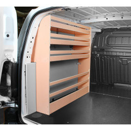 Casier bois sans bacs Ar Gauche Fiat Doblo L2 à partir de Juin 2022 (L:103 x P:22 x H:109)