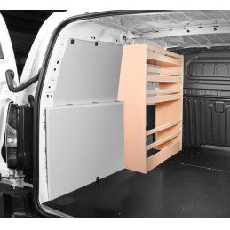 Casier bois sans bacs Av Gauche Fiat Doblo L2 à partir de Juin 2022 (L:53 x P:36 x H:109)