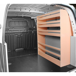 Casier bois sans bacs Ar Droit Fiat Doblo L2 à partir de Juin 2022 (L:103 x P:36 x H:109)