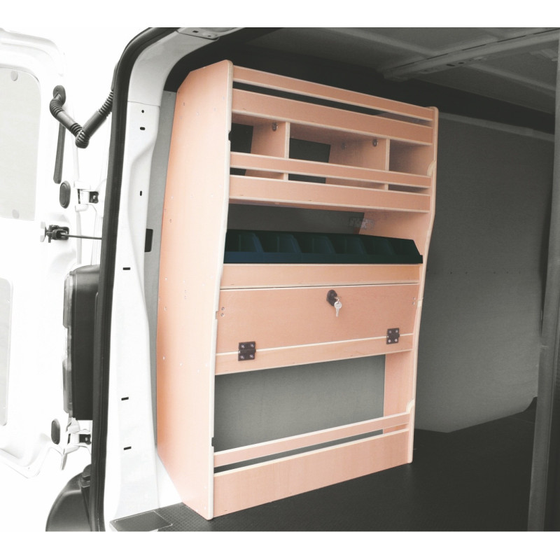 Casier bois Multiple Ar gauche Toyota ProAce L1 à partir de 2016 (L:66 x P:32 x H:120)