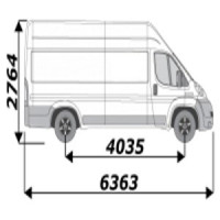 Marchepied pour Citroen Jumper L4H3