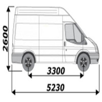 Marchepied pour ford transit L2H3