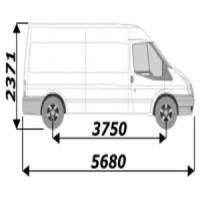 Marchepied pour ford transit L3H2