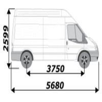 Marchepied pour ford transit L3H3