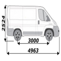 Marchepied pour Fiat Ducato L1H2