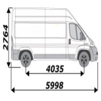 Marchepied pour Fiat Ducato L3H3