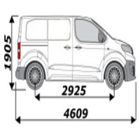 Marchepied pour Citroën Jumpy L1H1