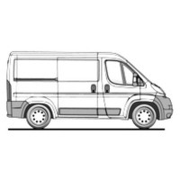 Galerie utilitaire de toit pour peugeot boxer l2h2