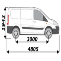 Attelage utilitaire pour Fiat scudo L1H1