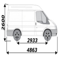 Attelage utilitaire pour ford transit L1H3