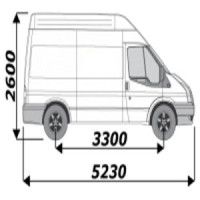 Attelage utilitaire pour ford transit L2H3