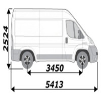 Rampe de chargement pour Citroen Jumper L2H2