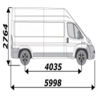 Rampe de chargement pour Citroen Jumper L3H3