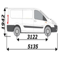 Marchepied pour Citroën Jumpy L2H1