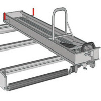 Porte-échelle pour utilitaire pour Volkswagen Crafter L3H3