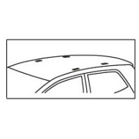 Barres de toit pour Mazda 5 MPV 5 portes (III/CW) 2010-2018