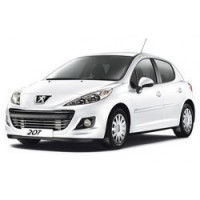 Barres de toit pour Peugeot 207