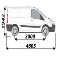 Étagères et caissons bois pour Citroën Jumpy L1H1 - Aménagements pro à petit prix