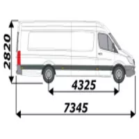 Kits amovibles pour Volkswagen Crafter L4H2
