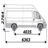 Armoire métallique pour Fiat Ducato L4H3