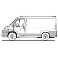 Galerie utilitaire de toit pour Fiat Ducato L1H1