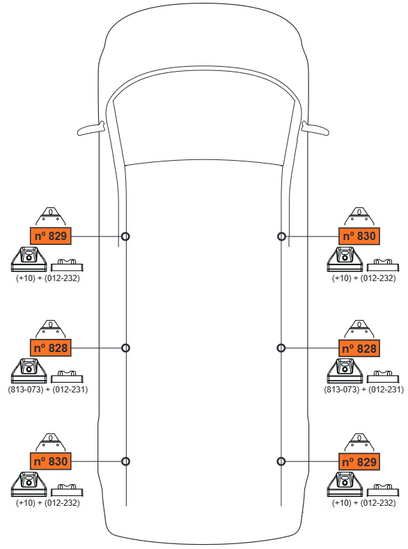 Galerie de toit Époxy pour RENAULT KANGOO de 02/2008 à 03/2021 - Latour  Remorques