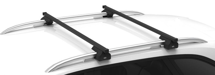 Barres De Toit Transversales OMAC Pour Mercedes Classe C Break S202 S203 S204 (1993-2014) - Aluminium Aérodynamique